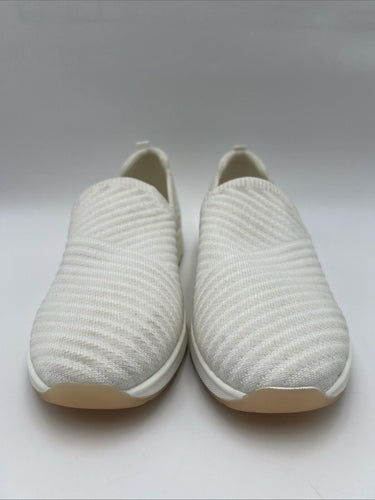 Kelly & Katie NEVAD White Crisscross Textile Slip-On Sneakers, Size 7.5M Kelly & Katie
