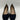 Kelly & Katie Black Pointed-Toe Heels Genna 8.5M Textile Upper & Man-Made Sole E Kelly & Katie