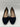 Kelly & Katie Black Pointed-Toe Heels Genna 8.5M Textile Upper & Man-Made Sole E Kelly & Katie