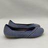 Women’s Rothy’s The Flat Round Toe Rare Blue With Reflective Stripe Size 8.5M Rothy’s