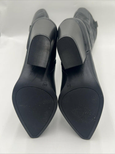 Womens Mix No. 6 Leeah Knew High Cowboy Boot in Black, Size 8.5W WC Mix No. 6