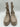 Women’s Gianvito Rossi Ryder Beige leather ankle boots Size 39 GIANVITO ROSSI