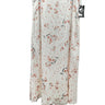Vince Camuto Floral Print Midi Skirt New Ivory Size M Vince Camuto