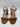Gianvito Rossi cognac suede Cruz braided sandals block heel Size 36 GIANVITO ROSSI