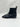 Christian Louboutin MJ Chain flat ankle bootie in black leather Size 37 Christian Louboutin