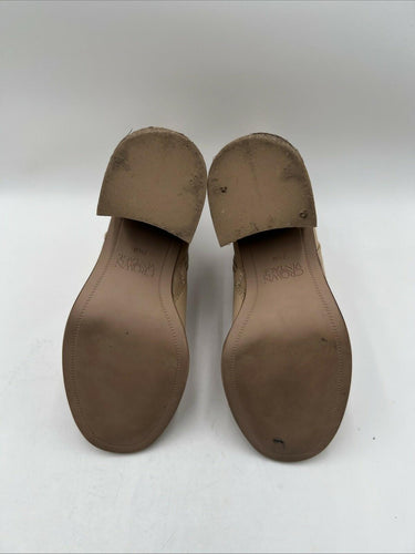 NWOB Crown Vintage Women's Courla Booties Beige Size 7.5M/38