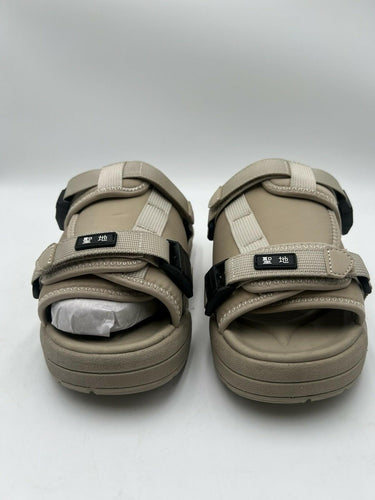 SEICHI Yoroi V2 Stone Buckle Padded Utility Platform Slide Sandal Mens SIZE 8/41 Seichi
