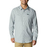 Columbia Men's Utilizer Woven Long Sleeve, Grey, XX-Large Columbia