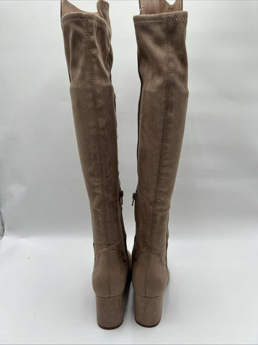 NWB Women’s Kelly & Katie Kaza Over-the-Knee Boots Beige Size 6M Kelly & Katie