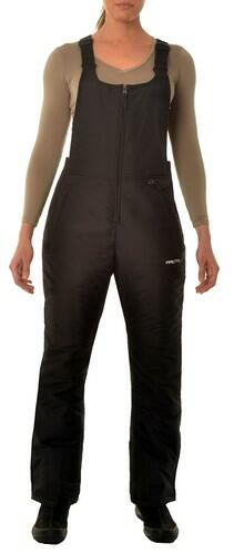 Arctix Women's Essential Insulated Bib Overalls, Black, X-Small Arctix