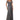 Xscape Womens Metallic Ruffled Evening Dress Black 6 Xscape