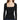 Free People Women's Wind Down Layering Top, Black, L Free People