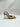 Dolce & Gabbana Kim pointed-toe pump in beige patent leather Size 37.5 Dolce&Gabbana