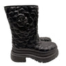 Valentino Garavani Atelier Textured 03 Rose Petal Rubber Rain Boots Size 36 Valentino