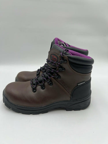 Avenger A8125 Builder ST Brown Waterproof Boots Used Size 8.5