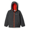 Columbia Toddler Boys' Powder Lite Boys Hooded Jacket - 2T - Grill Columbia