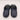Alexander McQueen Womens Logo Pool Rubber Slides Sandals Navy Size 38 M Alexander McQueen