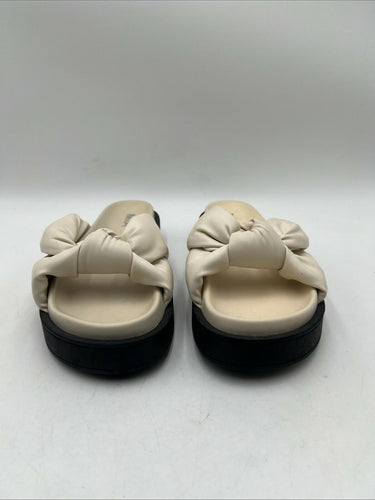 Mia Mita Women's Sandals White Size 9