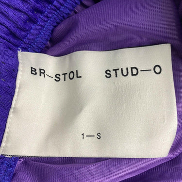 NWOT Bristol Studio Mens Stretch Core Shorts, Purple Size S Studio