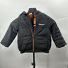 Timberland toddler black hooded puffer jacket Orange Lining 2T Timberland