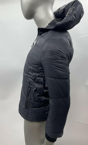 NWD Boys Spyder Full Zip Long Sleeve Puffer Jacket Color Black Size L 14/16