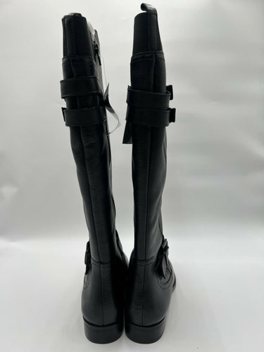 Naturalizer Jessie Black Wide Calf Knee High Riding Boots Womens Size 9 M