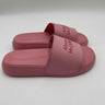 Alexander McQueen women's logo slides in pastel pink rubber Size 39.5 Alexander Mcqueen
