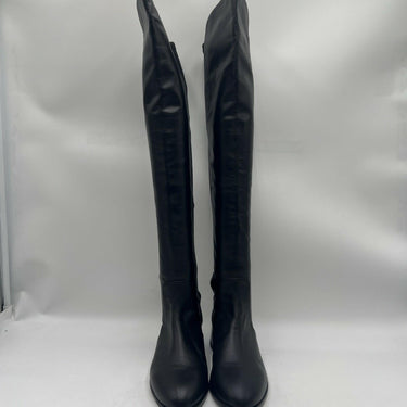 Women’s Stuart Weitzman 50/50 Reserve Over-the-Knee Boot black leather Size 7 M Stuart Weitzman
