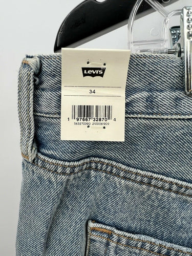Levis 501 Shorts Womens High Rise Distressed Ripped Cutoff Denim Shorts NWT W34 Levi's