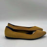 Women’s Rothy's The Point Flat Ballerina Pointed Toe Marigold Yellow Size 6.5 Rothy’s