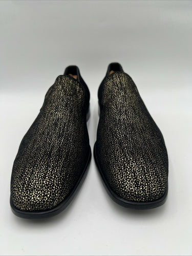 Men’s  Saks Fifth Avenue Collection Glitter Canvas Loafers Size 10M Saks Fifth Avenue