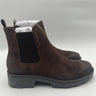 Women’s Born Verona Chelsea Ankle Brown Leather Round Toe Boots Size 10M Børn