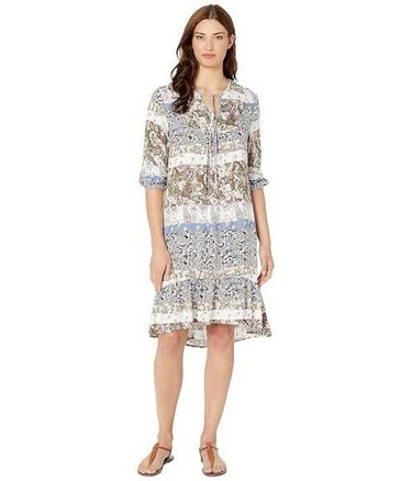 Tribal Boho Dress MULTICOLOR SIZE S Tribal