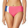 Anne Cole Women's Standard Mid Rise Bottom, Pink Combo, Small Anne Cole