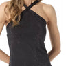 Michael Kors Womens Studded High-Neck Tank Black XS Michael Kors