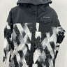Columbia Boys Omni Heat Ski Snow Jacket Hooded Geometric Winter Coat XL 18/20 Snow