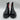 Alexander McQueen Hybrid Chelsea platform boots in black leather Size 38 Alexander McQueen