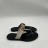 Gucci Women's Marmont white leather thong sandals Size 35 Gucci