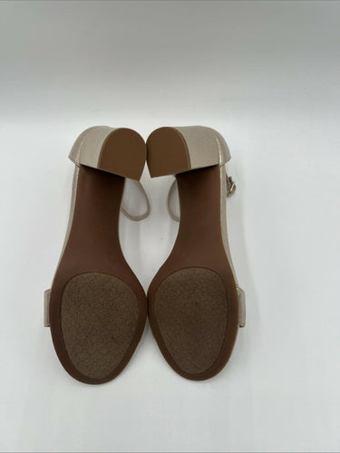 NWB Kelly & Katie Hailee Ankle Strap Sandals Gold Size 9W Kelly & Katie
