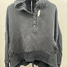 Fp Movement Women's Solid Honey Dove Pullover, Black, S FP Movement