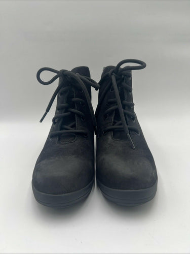 Bogs Vista Rugged Zip Ankle Boot Black Women's Size 6 Bogs