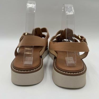Crown Vintage Avaji Platform Fisherman Sandals Size 8.5M Crown