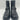 Anne Klein Women's Finna Ankle Lug Sole Moto Booties Black Size 6 M Anne Klein