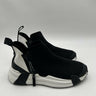 Moncler Women's Compassor Zip Sock Runner Sneakers in Black Size 38 Moncler