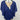 Cabana Life Navy Blue Cape Sleeve V-Neck One Piece Swimsuit Size M Cabana Life