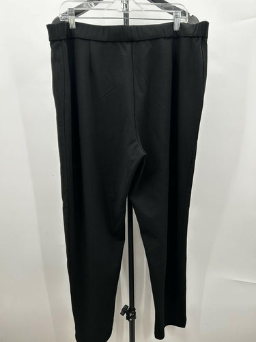 Halston black Halston Woman’s pull-on trousers Size XL