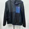 Reebok Men's Hearth Fleece Jacket Bold Blue Chest Pocket Size M Reebok