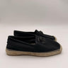 Women’s Versace La Medusa black canvas espadrilles Medusa head motif Size 35.5 Versace
