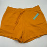 Abound Shorts Lounge Cotton Fleece Orange Slice Drawstring NWT - M Abound
