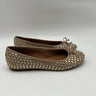 Women's Lucky Brand Sargena Ballet Slip Ok Flats Gold/Beige Size 6.5M Lucky Brand